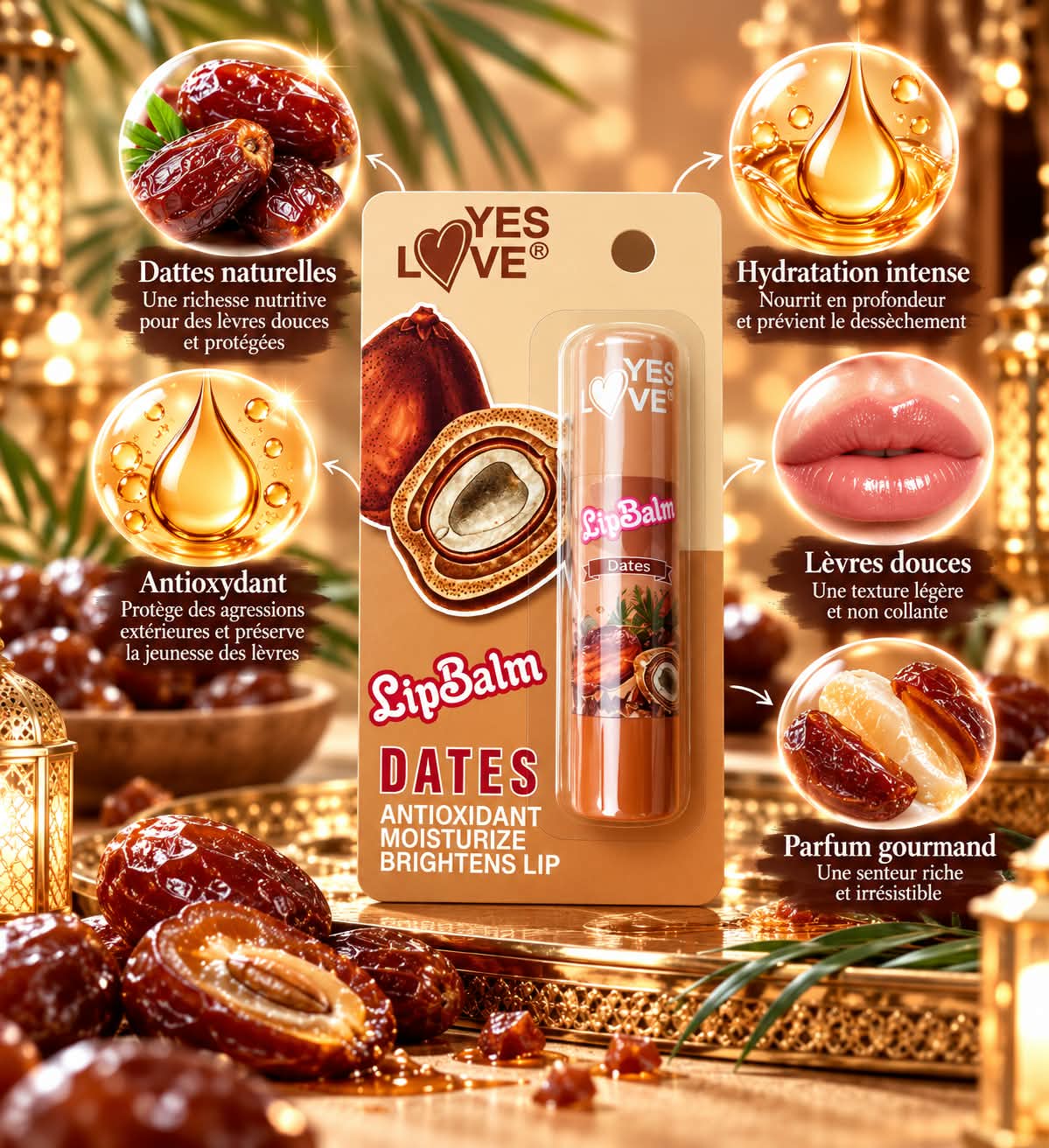 Baumes à Lèvres Antioxydants Fruités