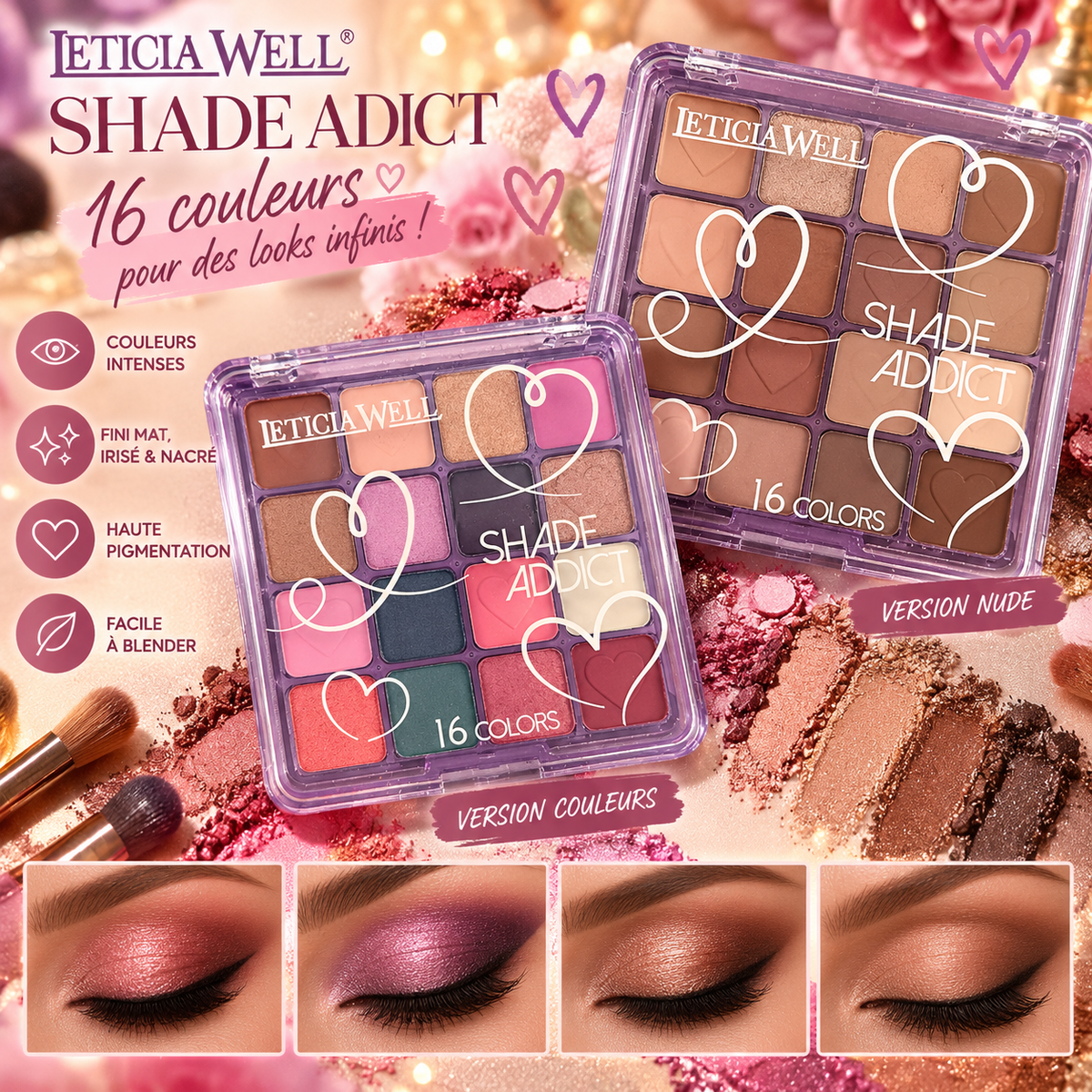 Palette de maquillage