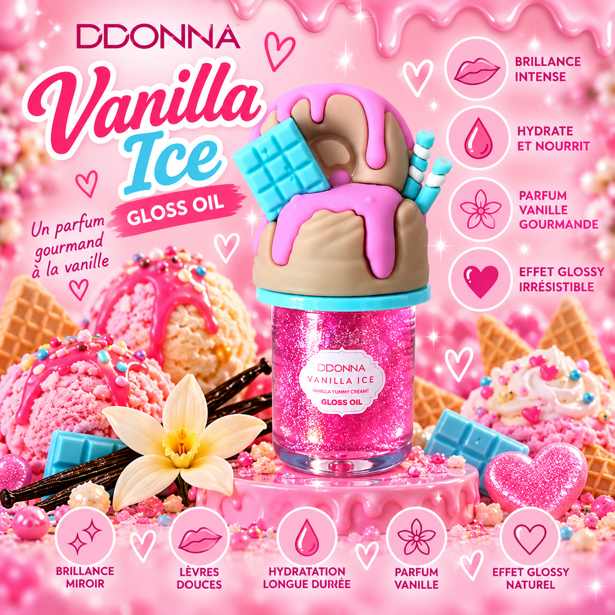 GLOSS VANILLA YUMMY CREAM