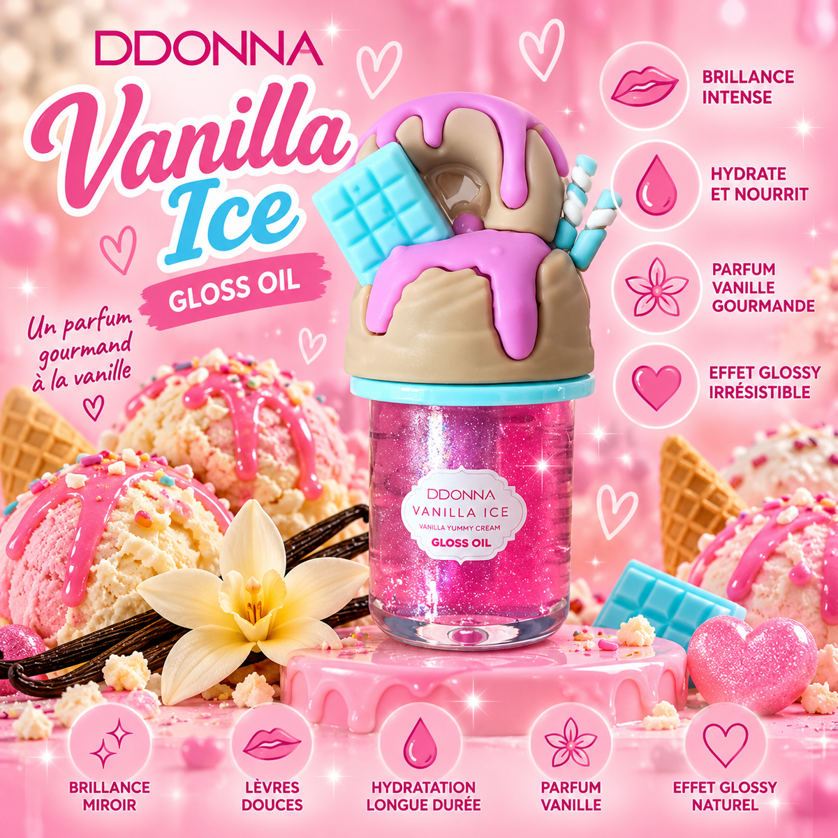 GLOSS VANILLA YUMMY CREAM