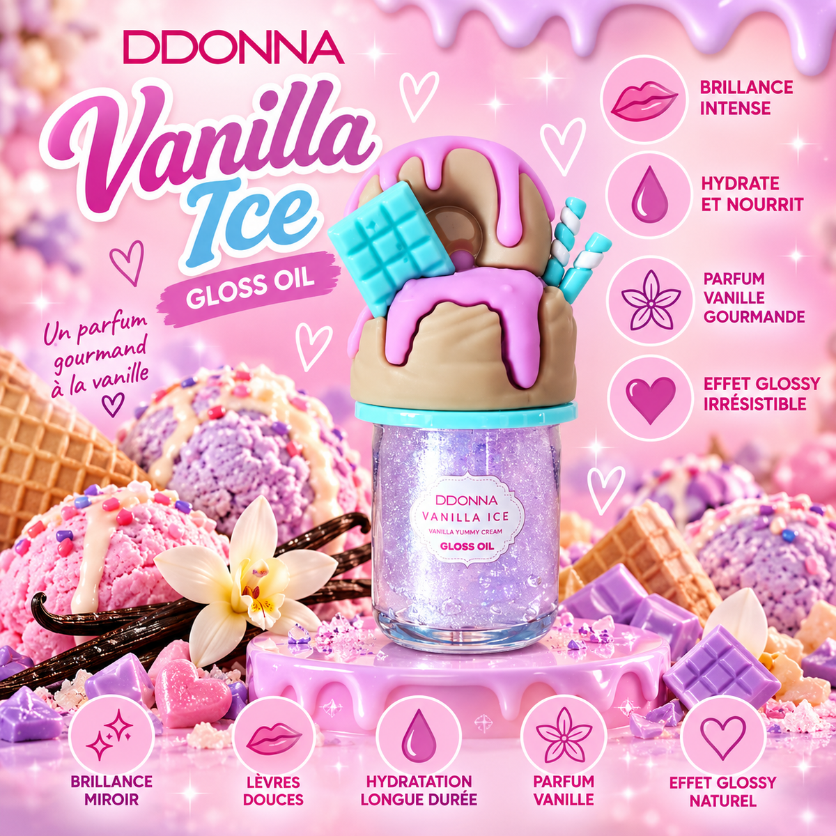 GLOSS VANILLA YUMMY CREAM
