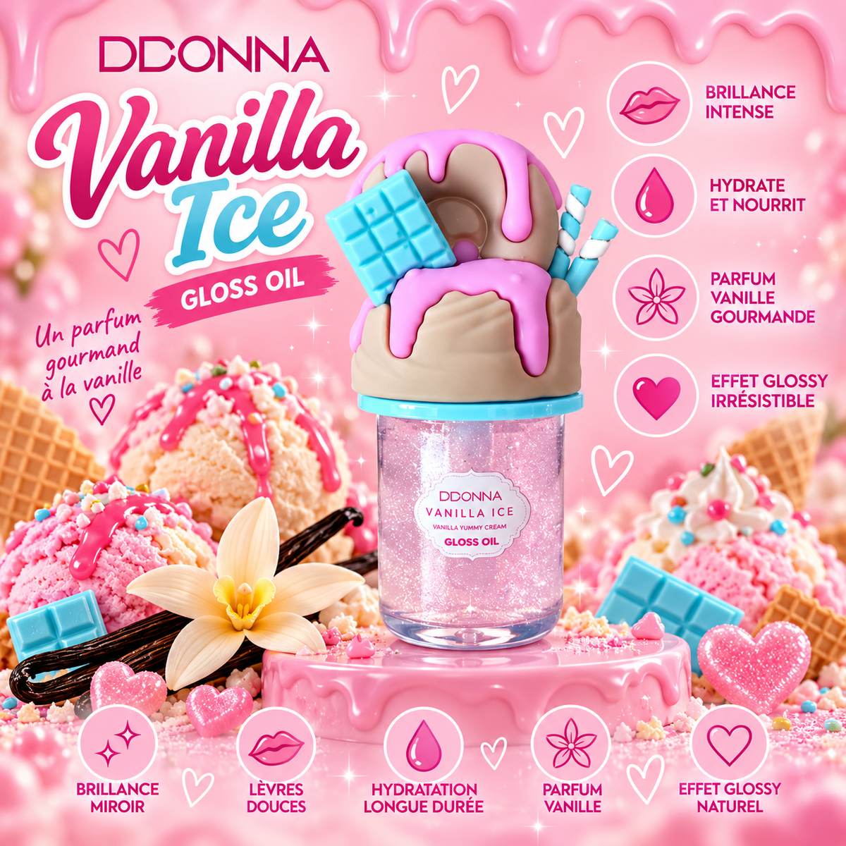 GLOSS VANILLA YUMMY CREAM