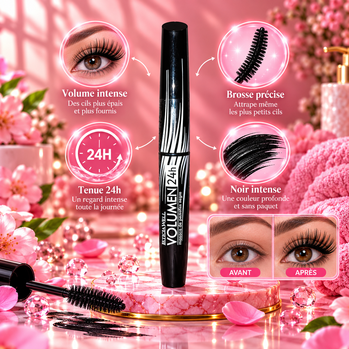 Mascara noir