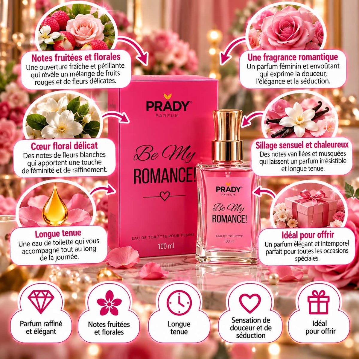 🌸 BE MY ROMANCE! – PRADY PARFUM 🌸💕💕